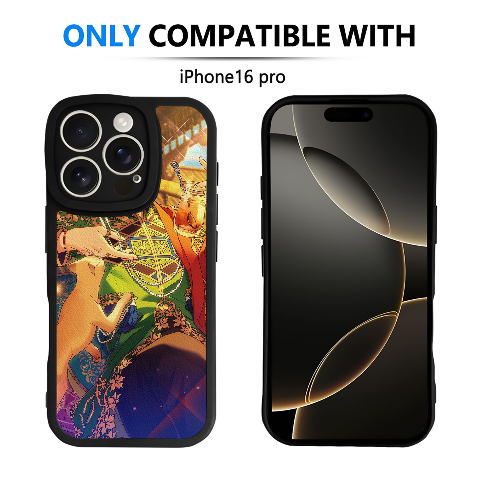 （画像用） あんさんぶるスターズ! Ensemble Stars 【iPhone 16シリーズ対応】シリコンスマホケース（レザー調） 材質：シリコン